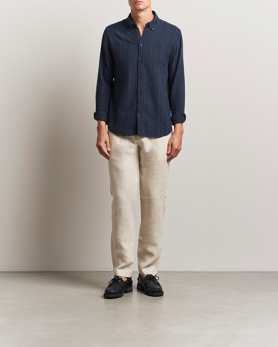 Homme | Pantalons | NN07 | Theo Linen Trousers Oat