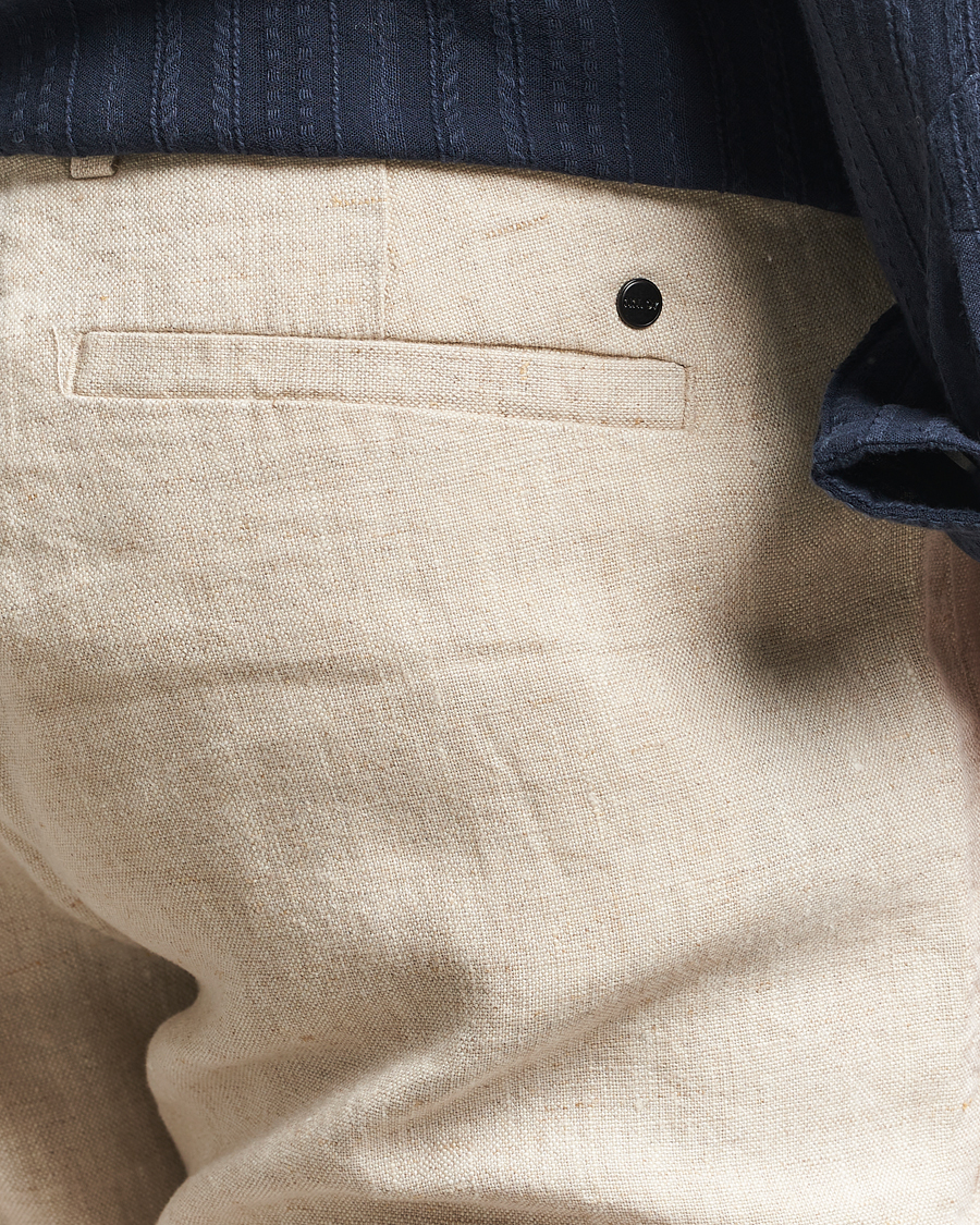 Homme | Pantalons | NN07 | Theo Linen Trousers Oat