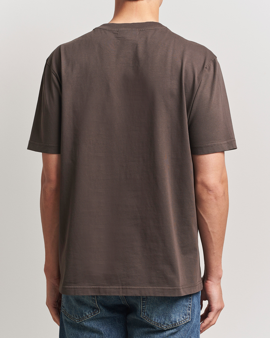 Homme | T-shirts | NN07 | Adam Logo Crew Neck T-Shirt Coffee