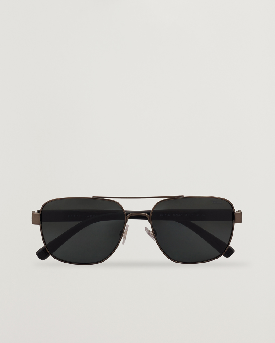 Homme | Lunettes De Soleil | Polo Ralph Lauren | 0PH3154 Sunglasses Matte Gunmetal
