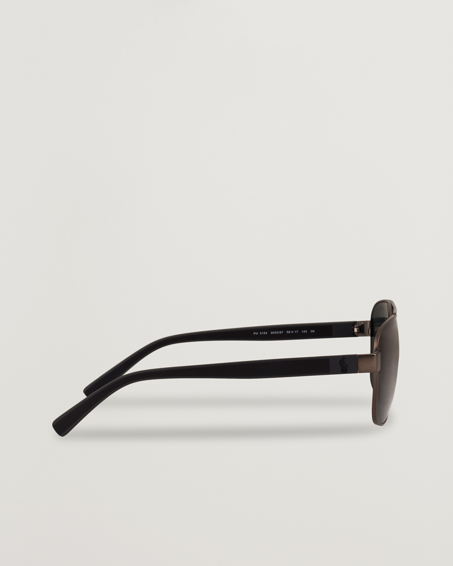Homme | Lunettes De Soleil | Polo Ralph Lauren | 0PH3154 Sunglasses Matte Gunmetal