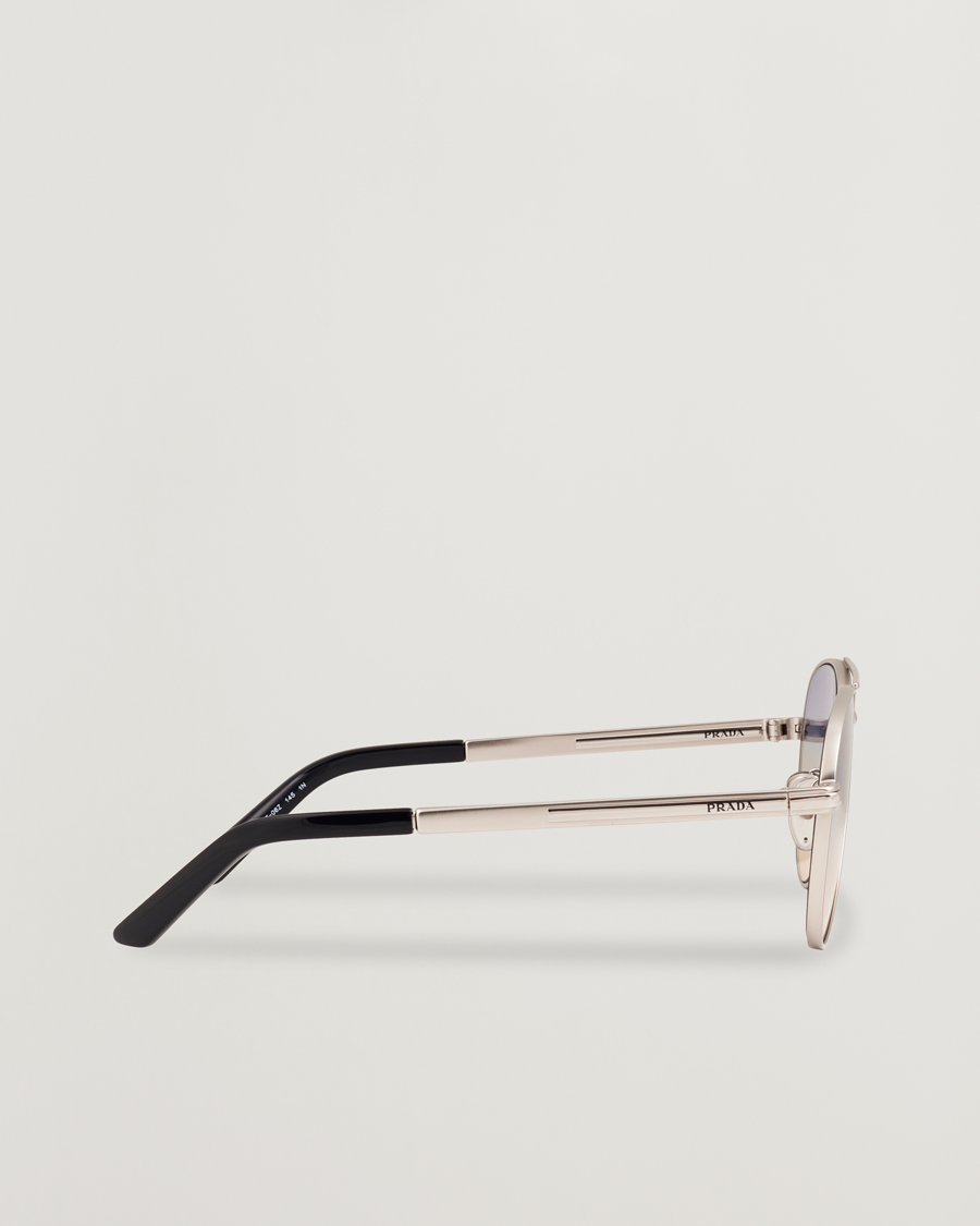 Homme | Lunettes De Soleil | Prada Eyewear | Prada 0PR A54S Sunglasses Silver
