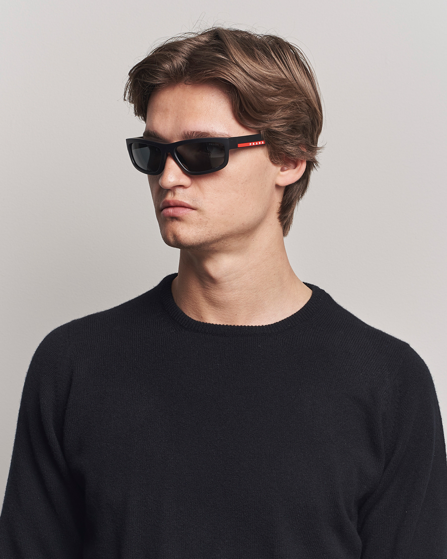 Homme | Lunettes De Soleil | Prada Linea Rossa | 0PS 05ZS Sunglasses Black