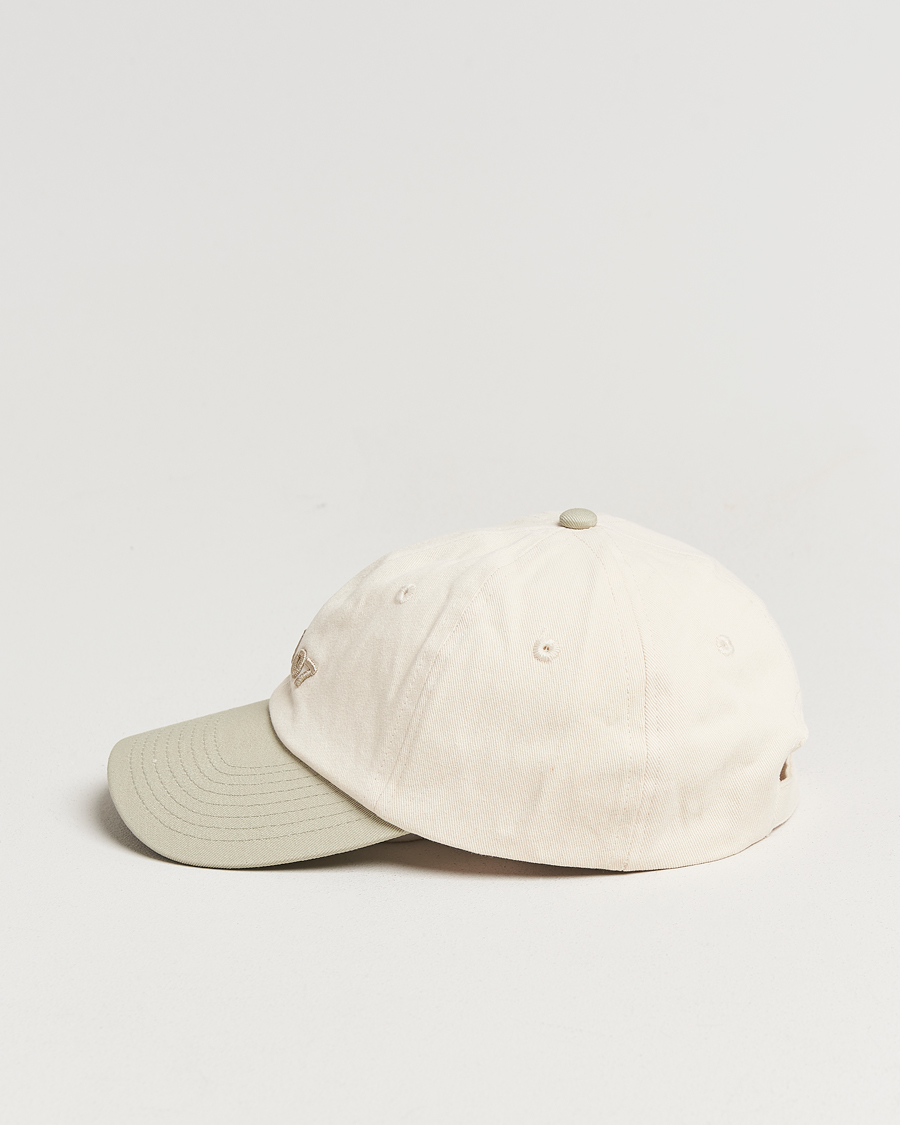 Homme | NN07 Logo Cap Sage Green/Off White | NN07 | Logo Cap Sage Green/Off White
