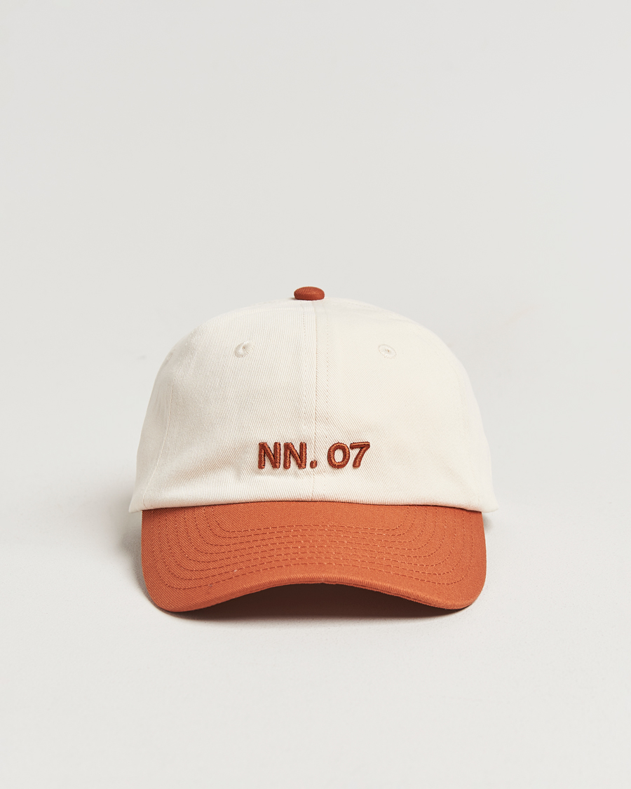 Homme | NN07 Logo Cap Caramel/Off White | NN07 | Logo Cap Caramel/Off White