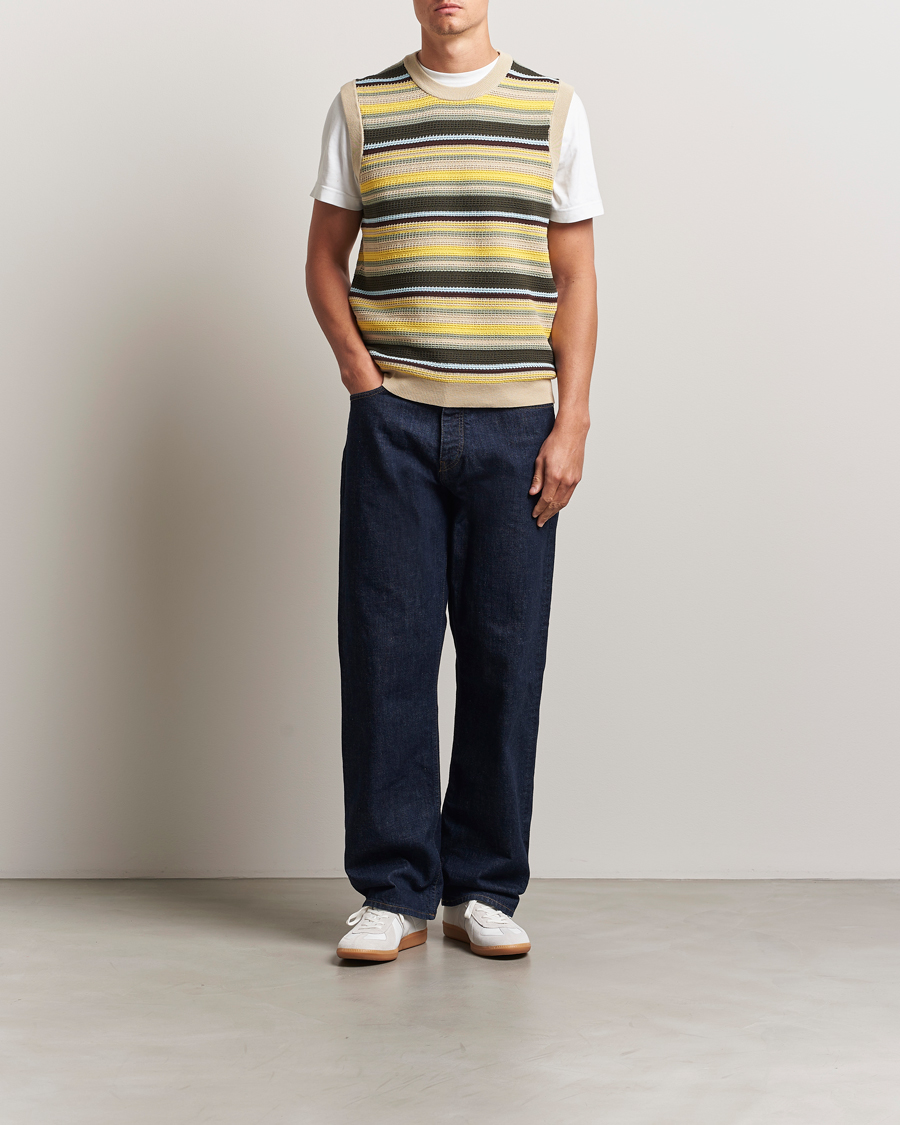 Homme | Pulls Et Tricots | NN07 | Huxley Knitted Striped Vest Multi