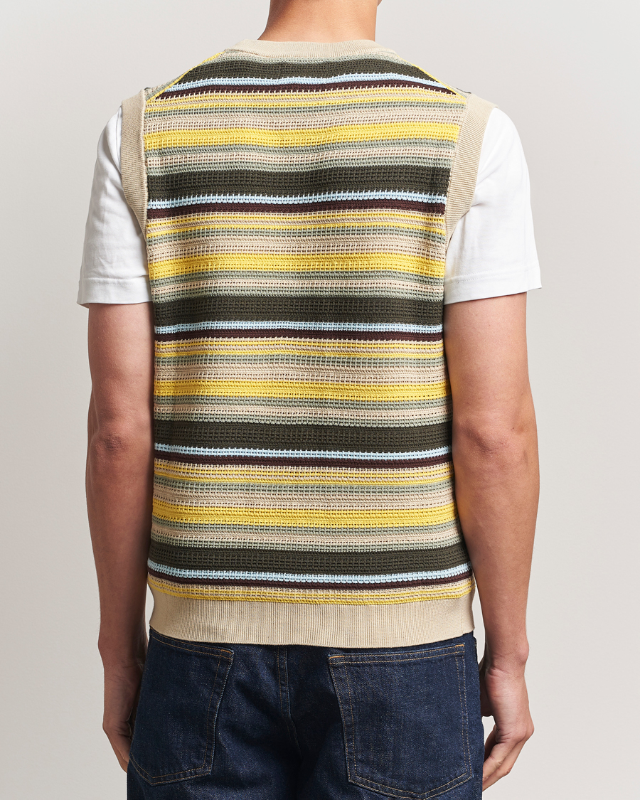 Homme | Pulls Et Tricots | NN07 | Huxley Knitted Striped Vest Multi