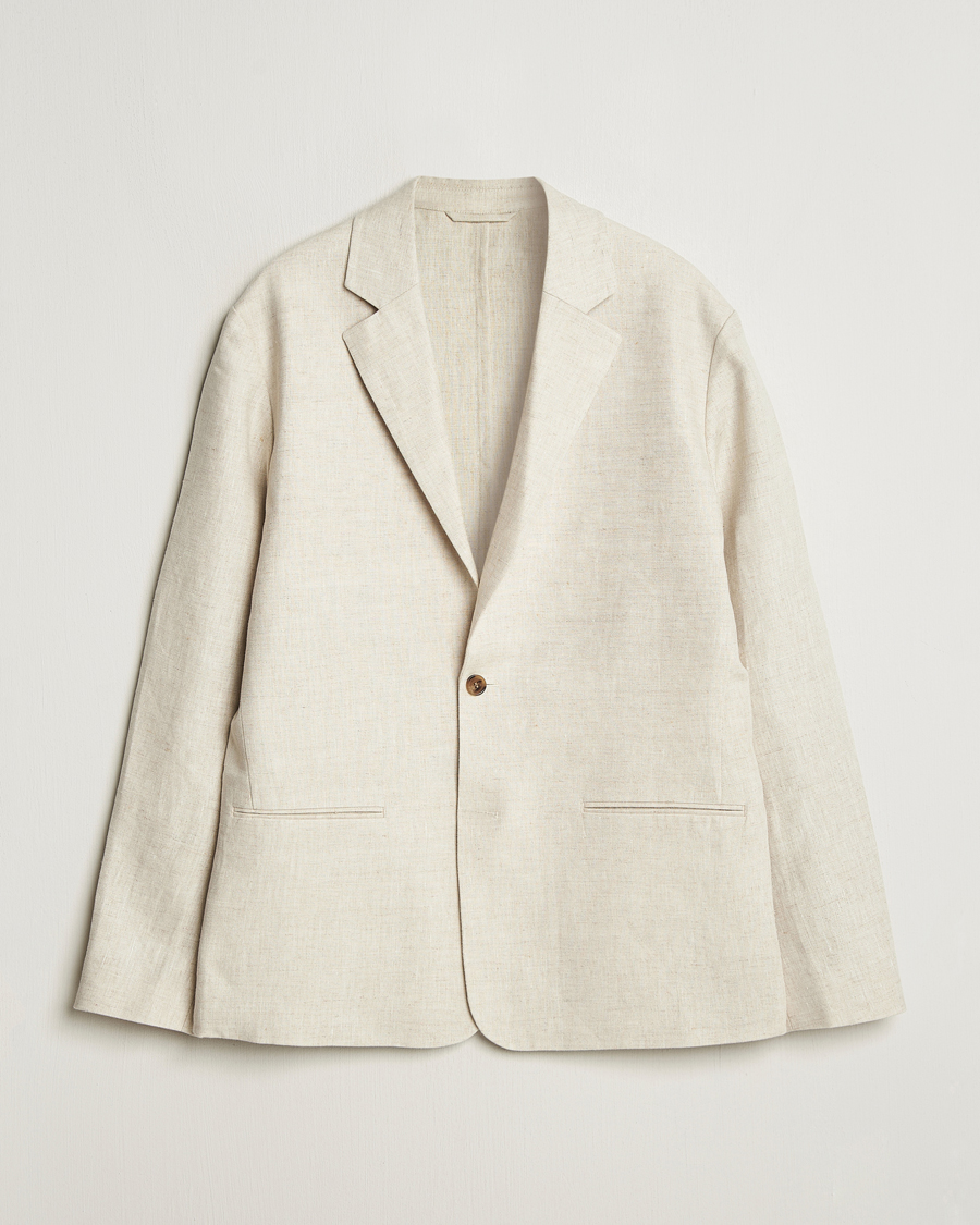 Homme | Blazers | NN07 | Timo Linen Blazer Oat