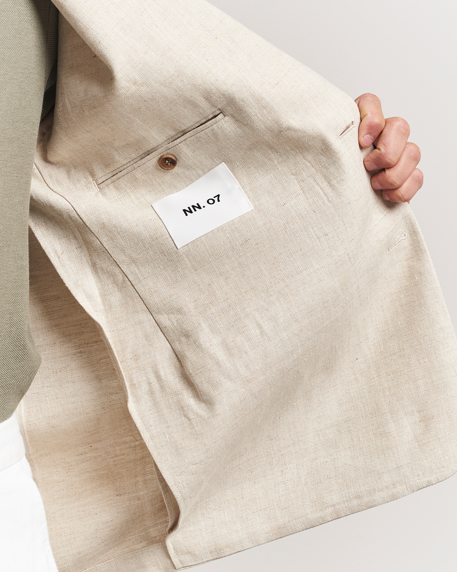 Homme | Blazers | NN07 | Timo Linen Blazer Oat