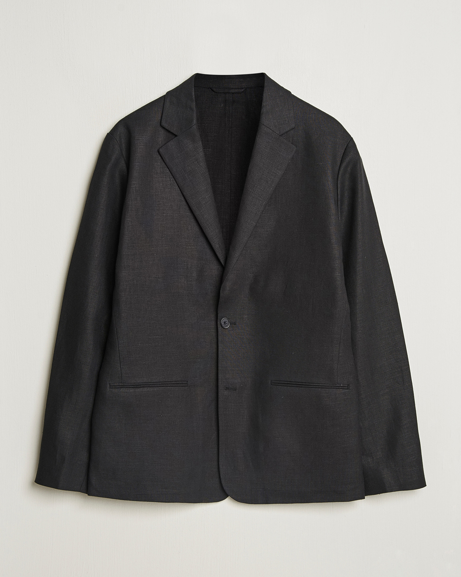 Homme | Blazers | NN07 | Timo Linen Blazer Black