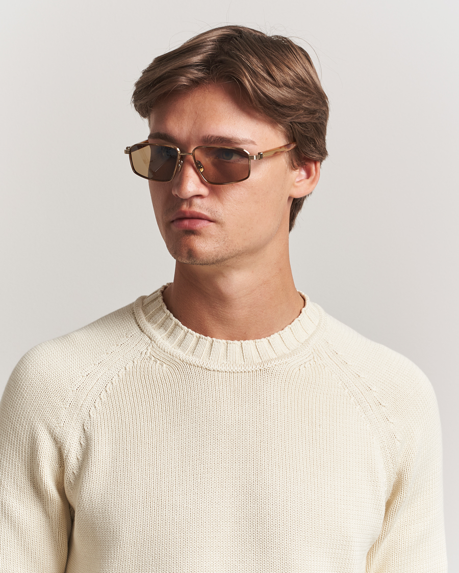 Homme | Lunettes De Soleil | Brunello Cucinelli | Jarama Sunglasses Beige