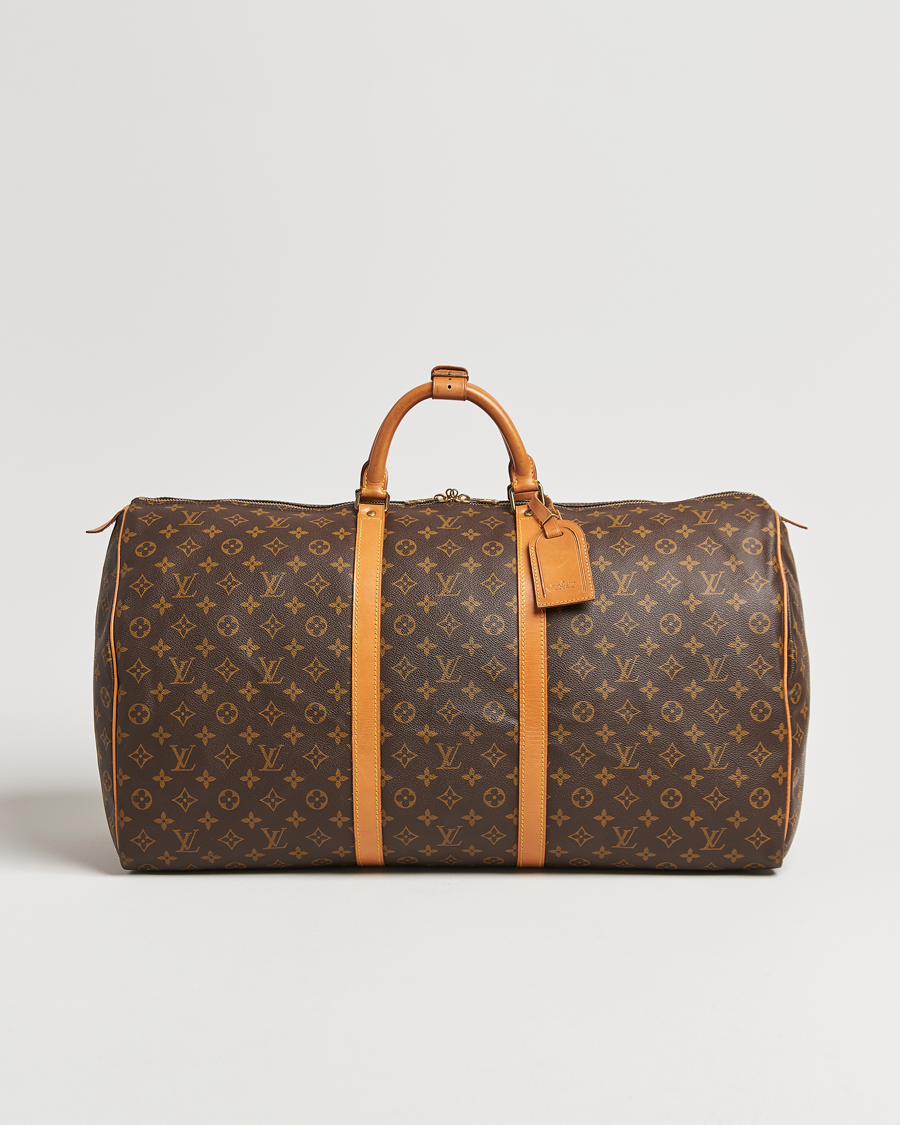 Homme | Louis Vuitton Pre-Owned Keepall 60 Monogram | Louis Vuitton Pre-Owned | Keepall 60 Monogram