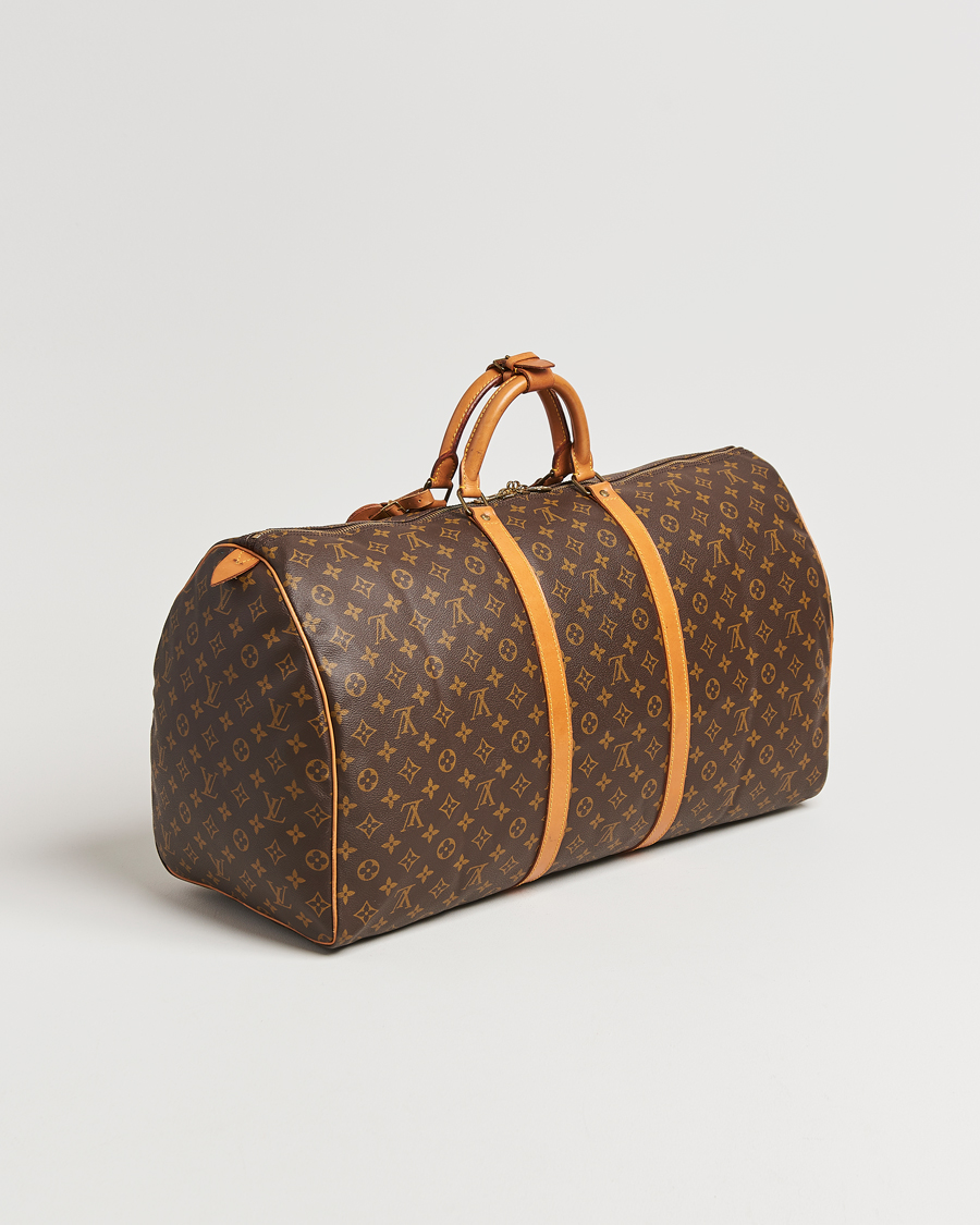 Homme | Louis Vuitton Pre-Owned Keepall 60 Monogram | Louis Vuitton Pre-Owned | Keepall 60 Monogram