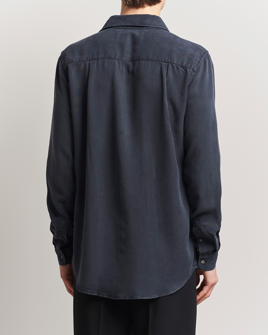 Homme | Chemises | A Day's March | Daintree Lyocell Shirt Navy