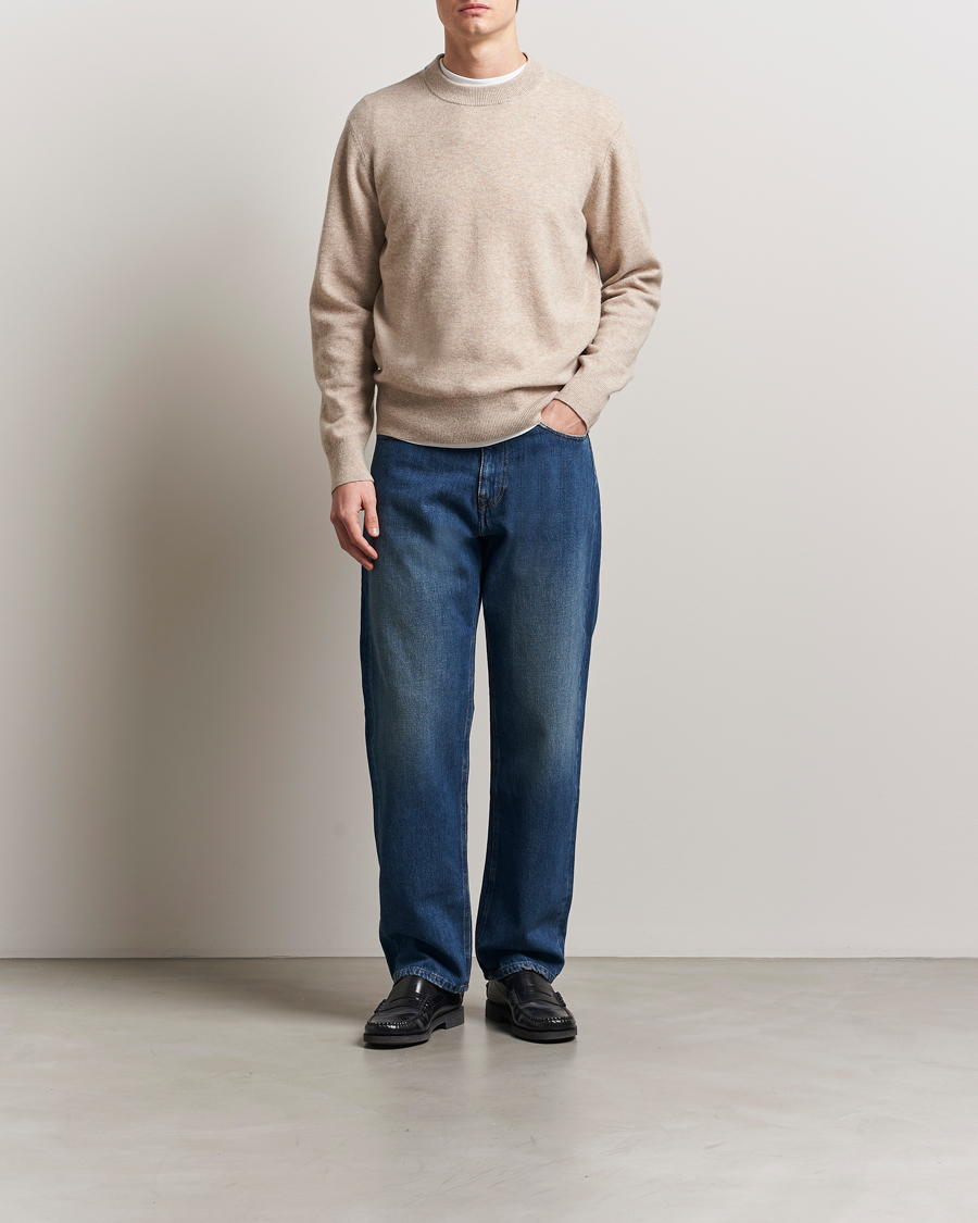 Homme | Pulls Et Tricots | A Day's March | Marlow Cashmere Blend Sweater Sand