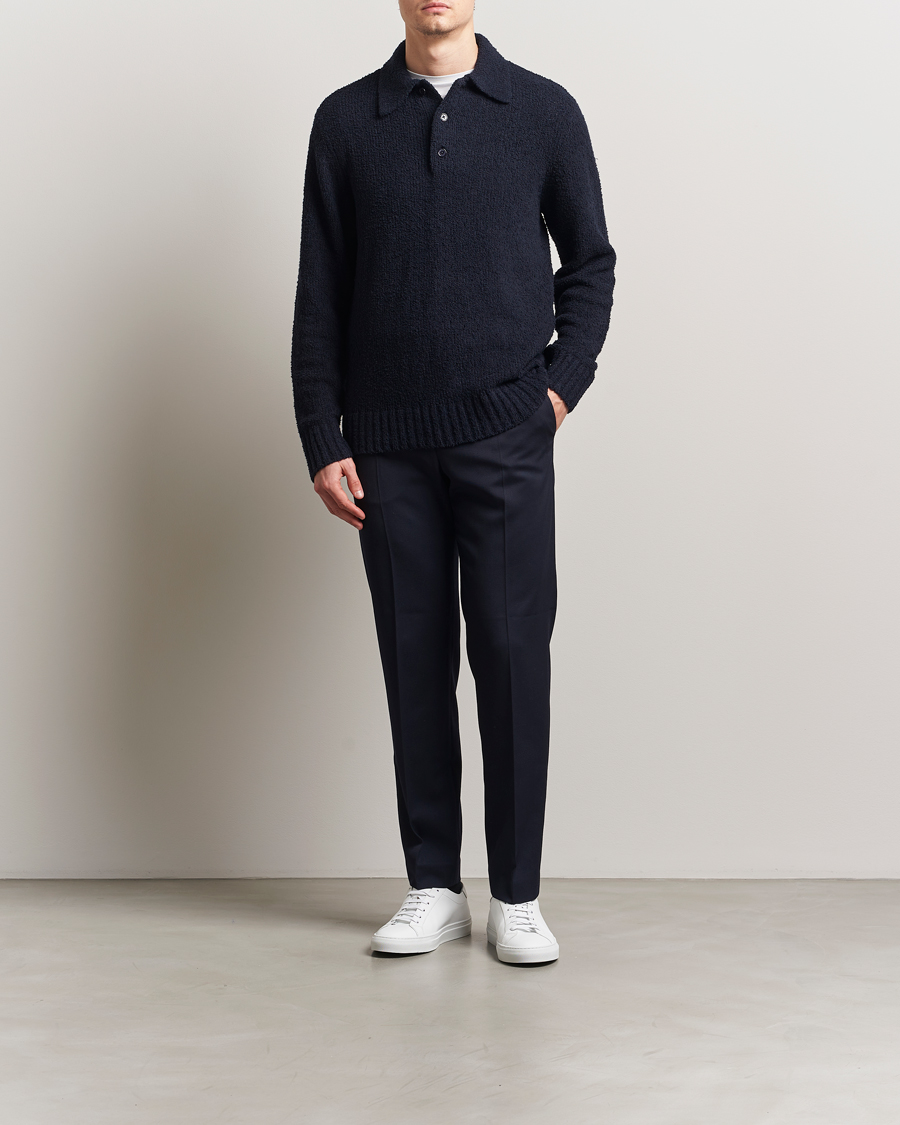 Homme | Pulls Et Tricots | A Day's March | Dover Structured Polo Navy