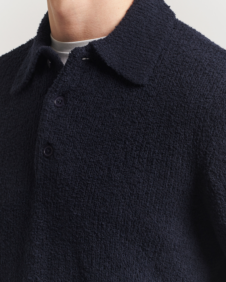 Homme | Pulls Et Tricots | A Day's March | Dover Structured Polo Navy