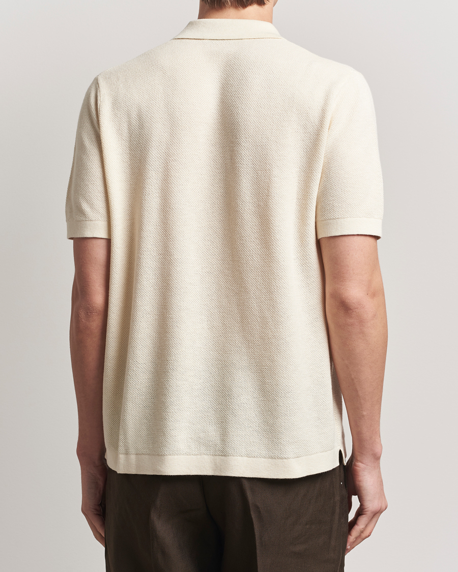 Homme | Pulls Et Tricots | A Day's March | Yamu Structure Short Sleeve Off White