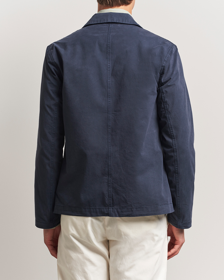 Homme | Blazers | A Day's March | Mace Unconstructed Blazer Navy