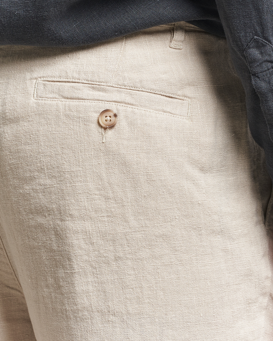 Homme | Pantalons | A Day's March | Madu Linen Trousers Oyster