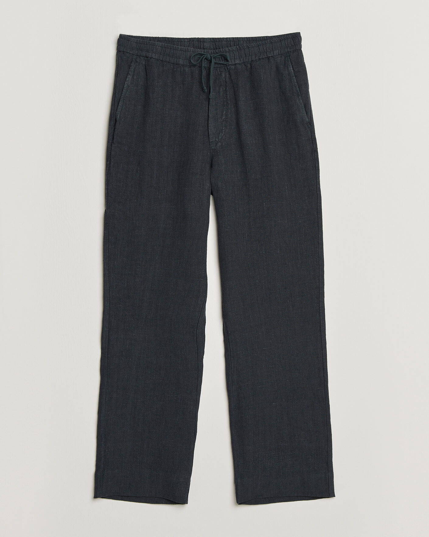  | Nouveautés dans le magasin | A Day's March | Tamiat Linen Drawstring Trousers Black