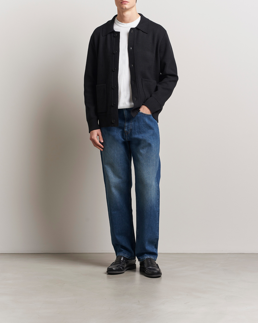 Homme | Jeans | A Day's March | Denim Nr3 Straight Fit Worn Mid Blue