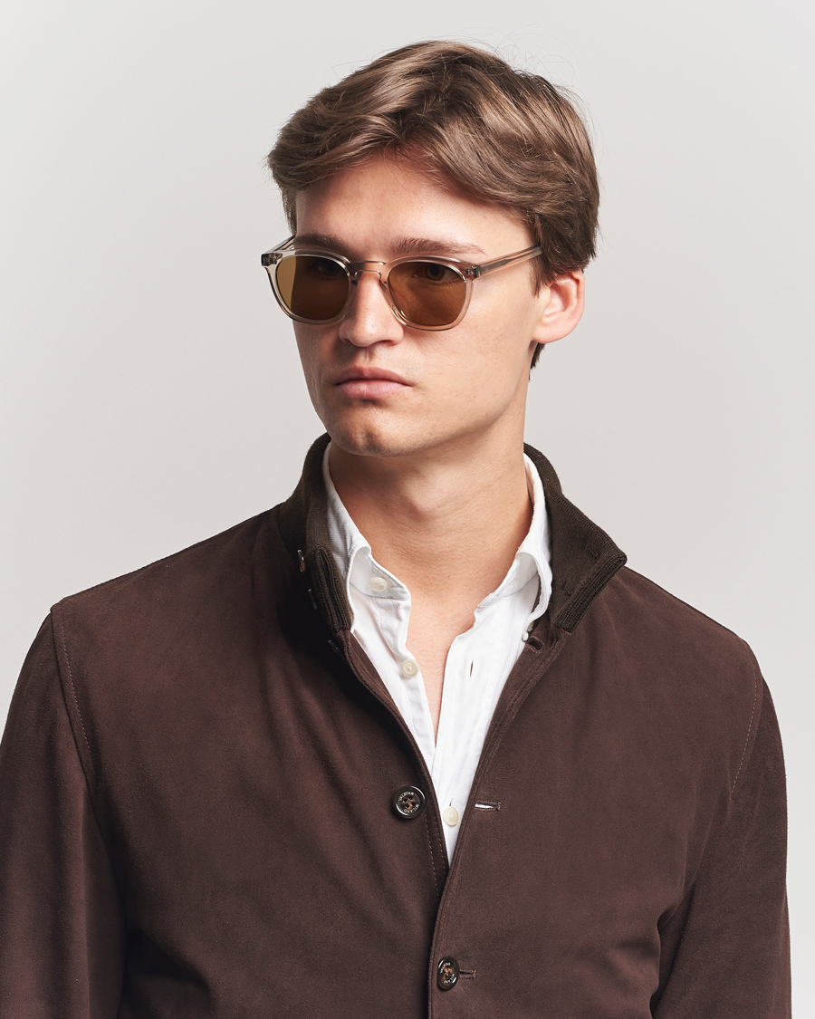 Homme | Lunettes De Soleil | Saint Laurent | SL 28 Sunglasses Beige