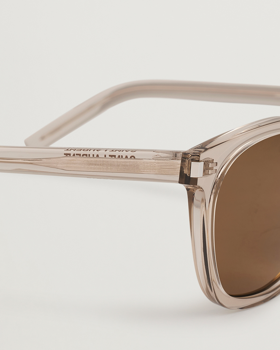 Homme | Lunettes De Soleil | Saint Laurent | SL 28 Sunglasses Beige