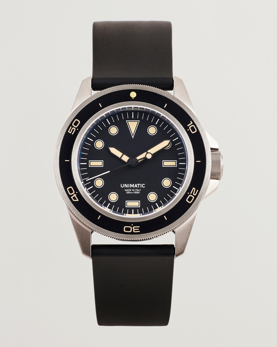Homme | UNIMATIC U1 Heritage Diver Black | UNIMATIC | U1 Heritage Diver Black