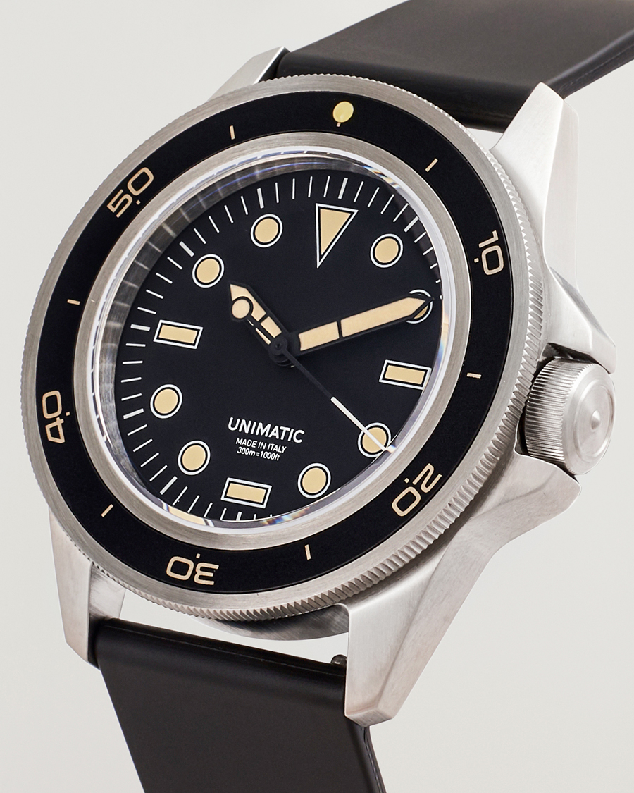 Homme | UNIMATIC U1 Heritage Diver Black | UNIMATIC | U1 Heritage Diver Black