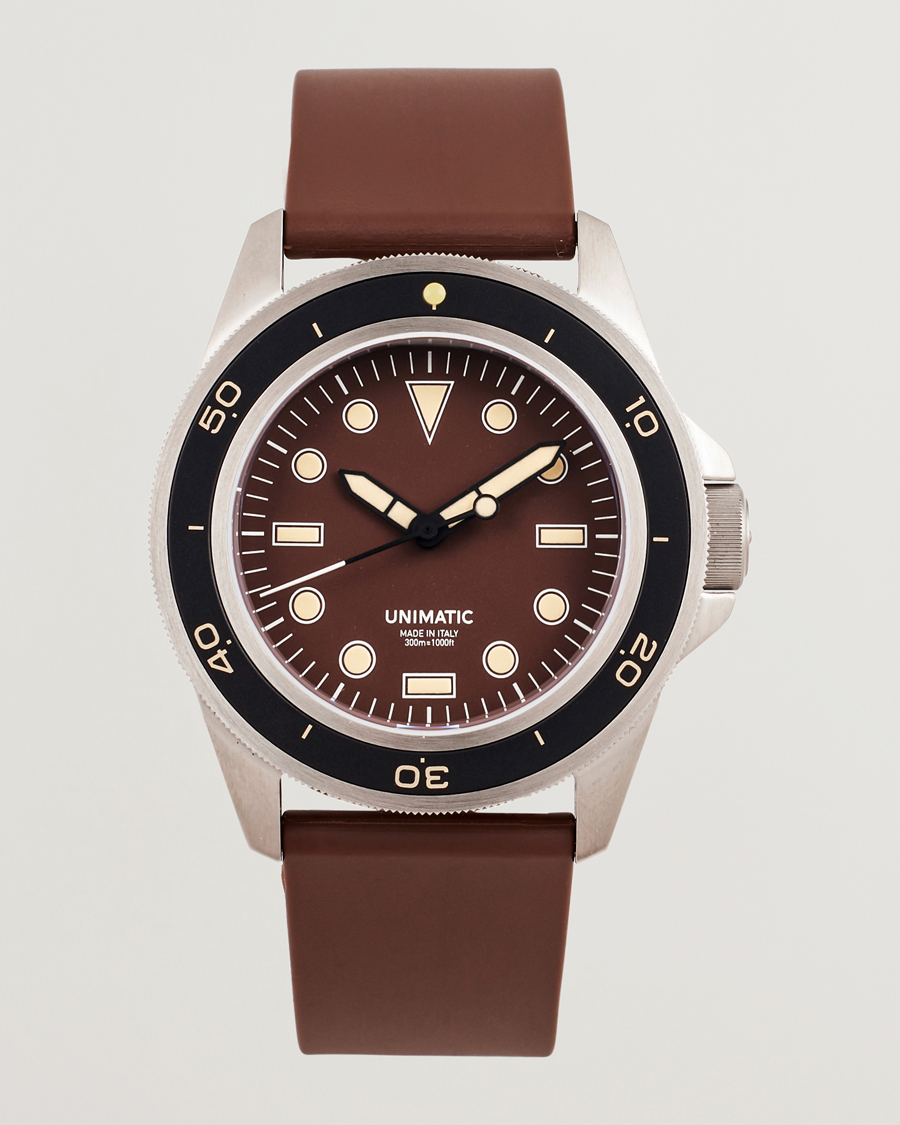Homme | UNIMATIC U1 Heritage Diver Dark Brown | UNIMATIC | U1 Heritage Diver Dark Brown