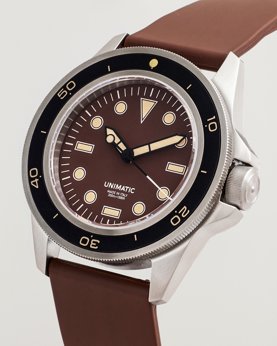 Homme | UNIMATIC U1 Heritage Diver Dark Brown | UNIMATIC | U1 Heritage Diver Dark Brown