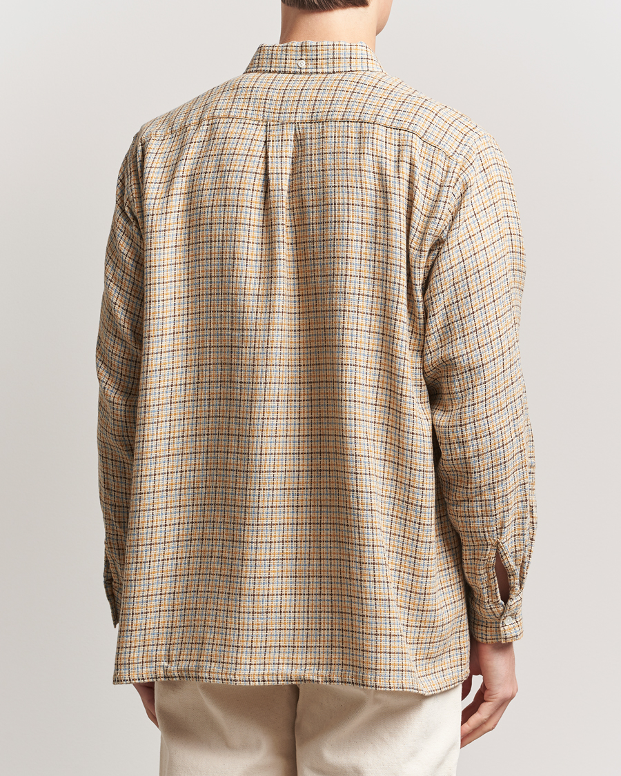 Homme | Chemises | BEAMS PLUS | Gunclub Mesh Button Down Shirt Beige