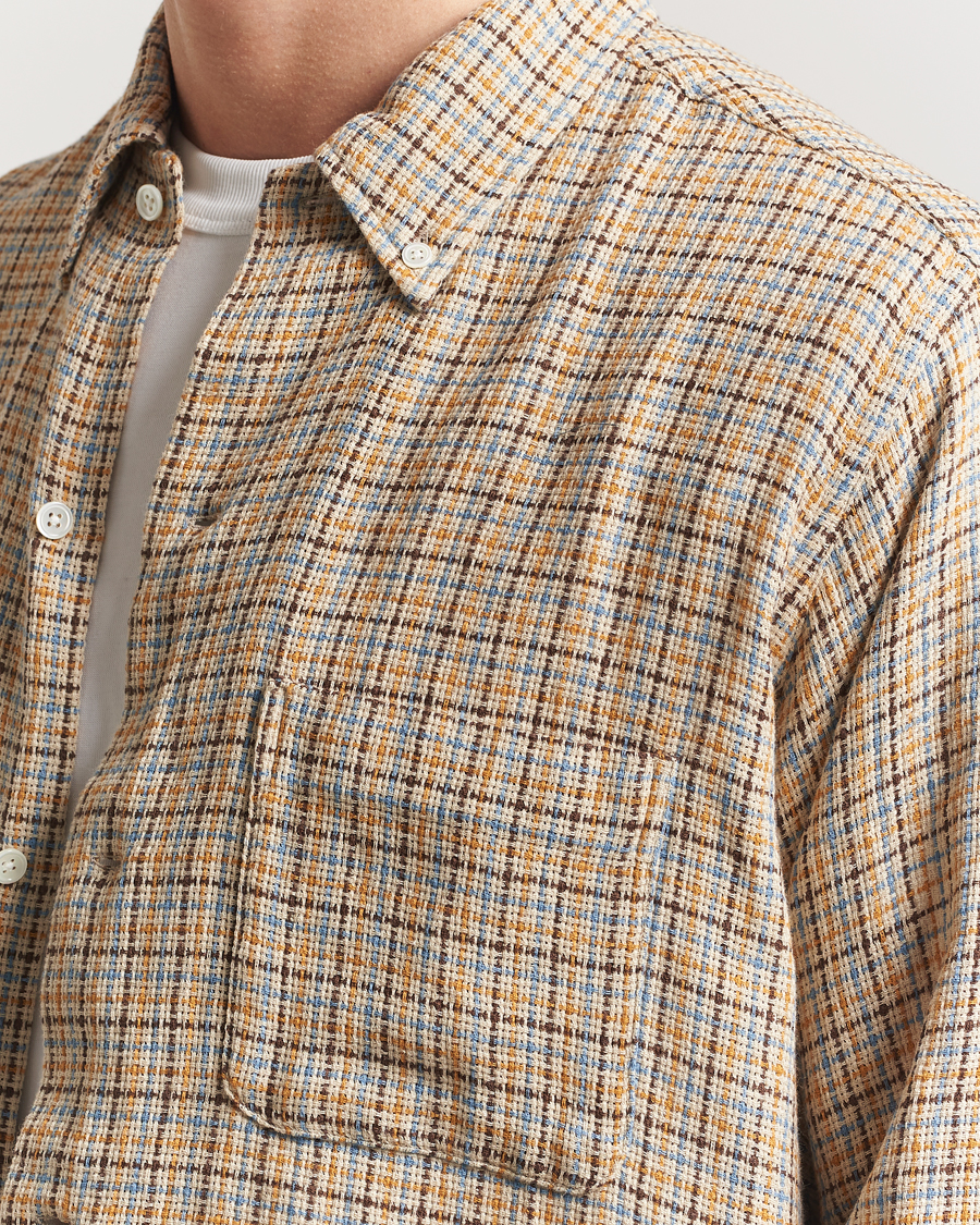 Homme | Chemises | BEAMS PLUS | Gunclub Mesh Button Down Shirt Beige