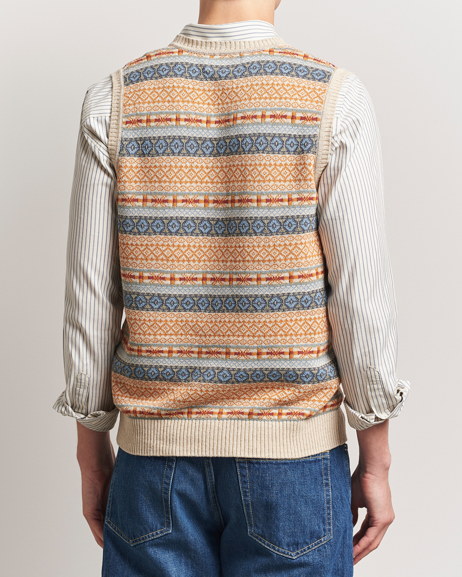 Homme | Pulls Et Tricots | BEAMS PLUS | Fairisle Vest Beige