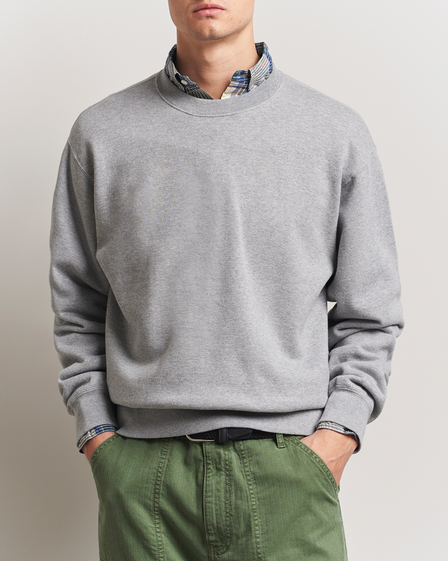 Homme | Pulls Et Tricots | BEAMS PLUS | Made In Japan Cotton Sweatshirt Grey