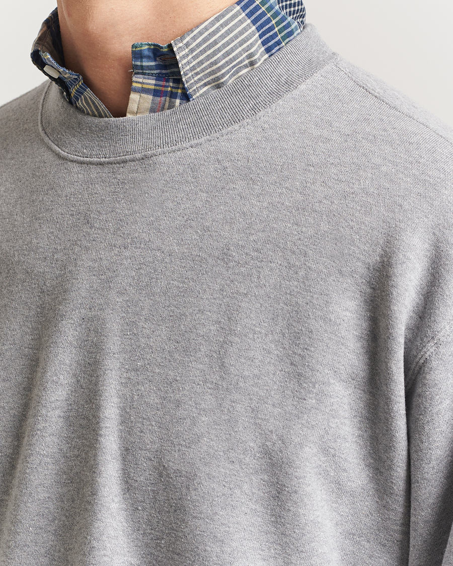 Homme | Pulls Et Tricots | BEAMS PLUS | Made In Japan Cotton Sweatshirt Grey