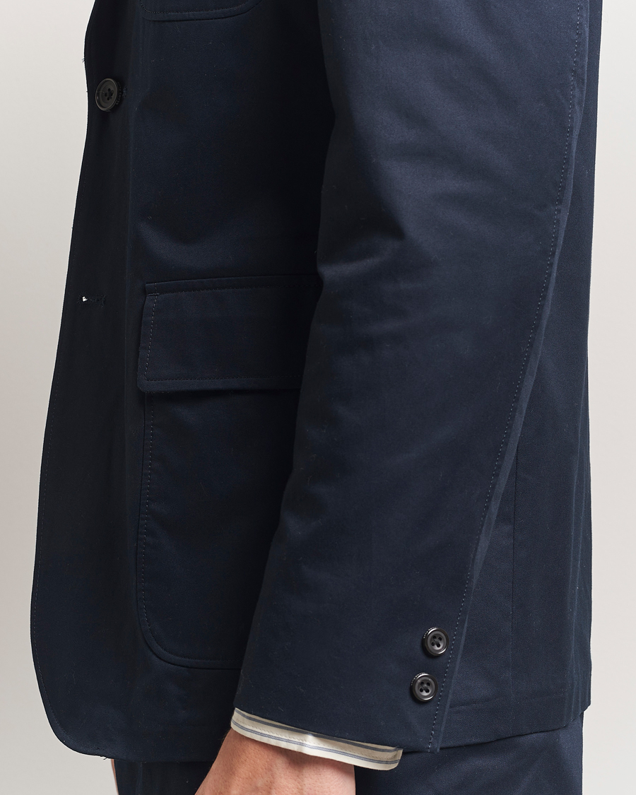 Homme | Blazers | BEAMS PLUS | Cotton Twill Blazer Navy