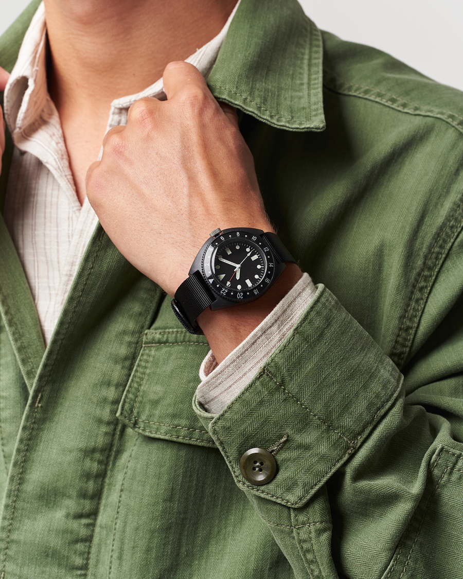 Homme | BEAMS PLUS Type-P24 Utility Watch Black | BEAMS PLUS | Type-P24 Utility Watch Black