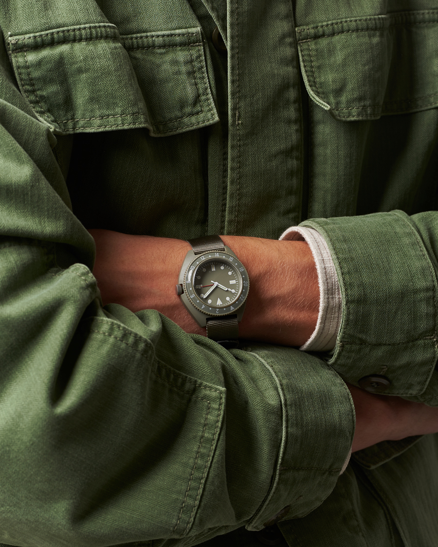 Homme | BEAMS PLUS Type-P24 Utility Watch Sage | BEAMS PLUS | Type-P24 Utility Watch Sage