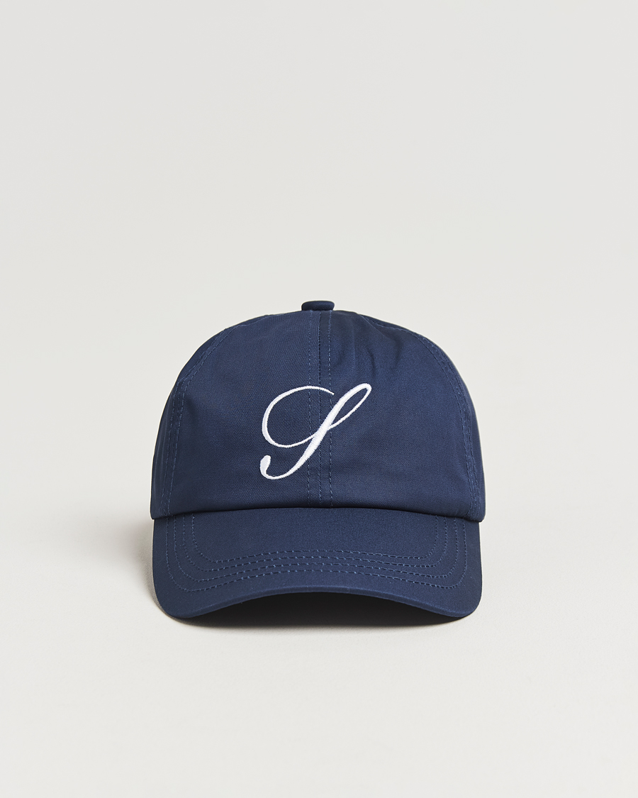 Homme | Stenströms Cotton Logo Cap Navy | Stenströms | Cotton Logo Cap Navy