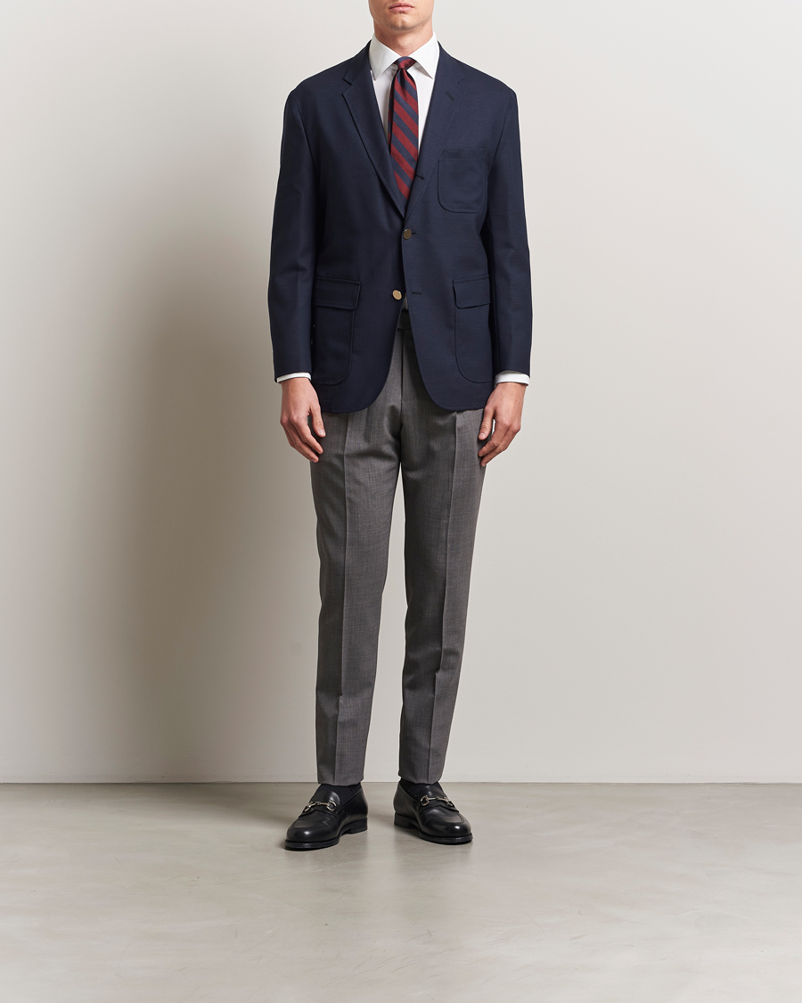 Homme | Blazers | Kamakura Shirts | Unconstructed Ivy Blazer Navy