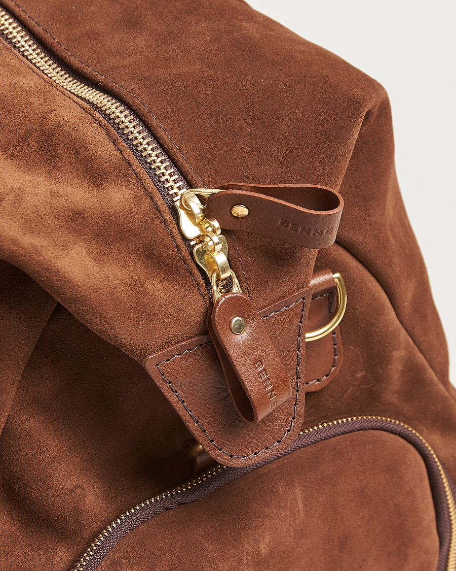 Homme | Sacs | Bennett Winch | Suede Weekender Brown
