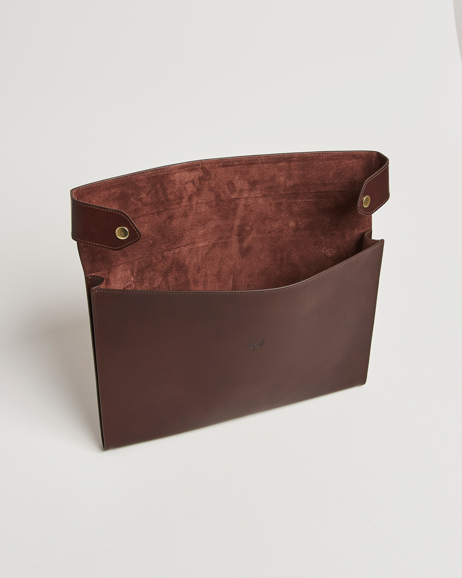 Homme | Sacs | Bennett Winch | Large Leather Folio Brown