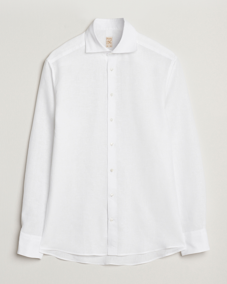 Homme | Chemises | Stenströms | 1899 Linen Shirt White