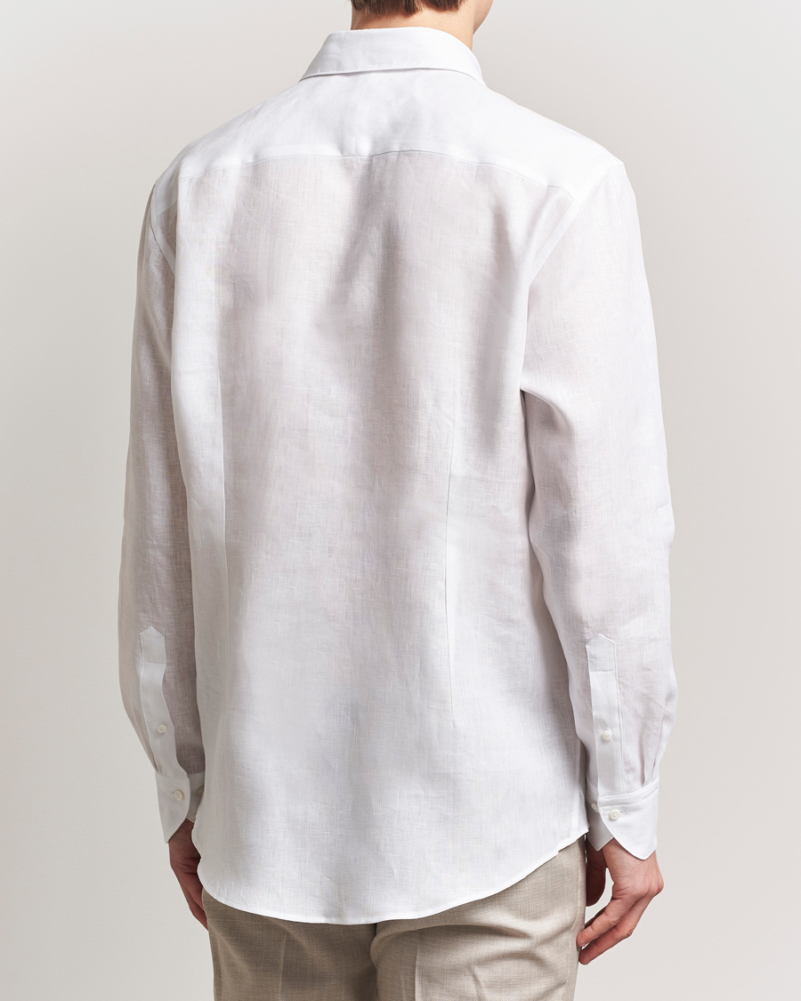 Homme | Chemises | Stenströms | 1899 Linen Shirt White