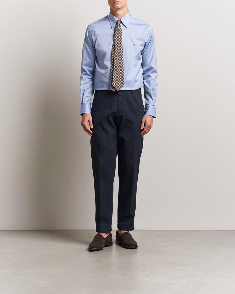 Homme | Chemises | Polo Ralph Lauren | Custom Fit Oxford Dress Shirt True Blue