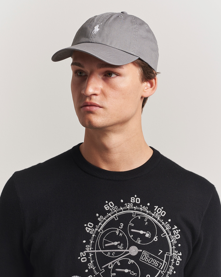 Homme | Polo Ralph Lauren Classic Sport Cap Perfect Grey | Polo Ralph Lauren | Classic Sport Cap Perfect Grey