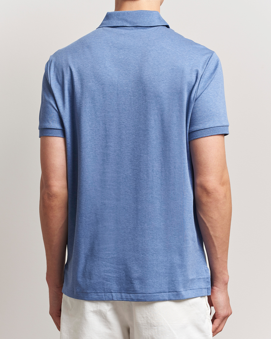 Homme | Polos | Polo Ralph Lauren | Custom Slim Fit Cotton Polo Faded Royal