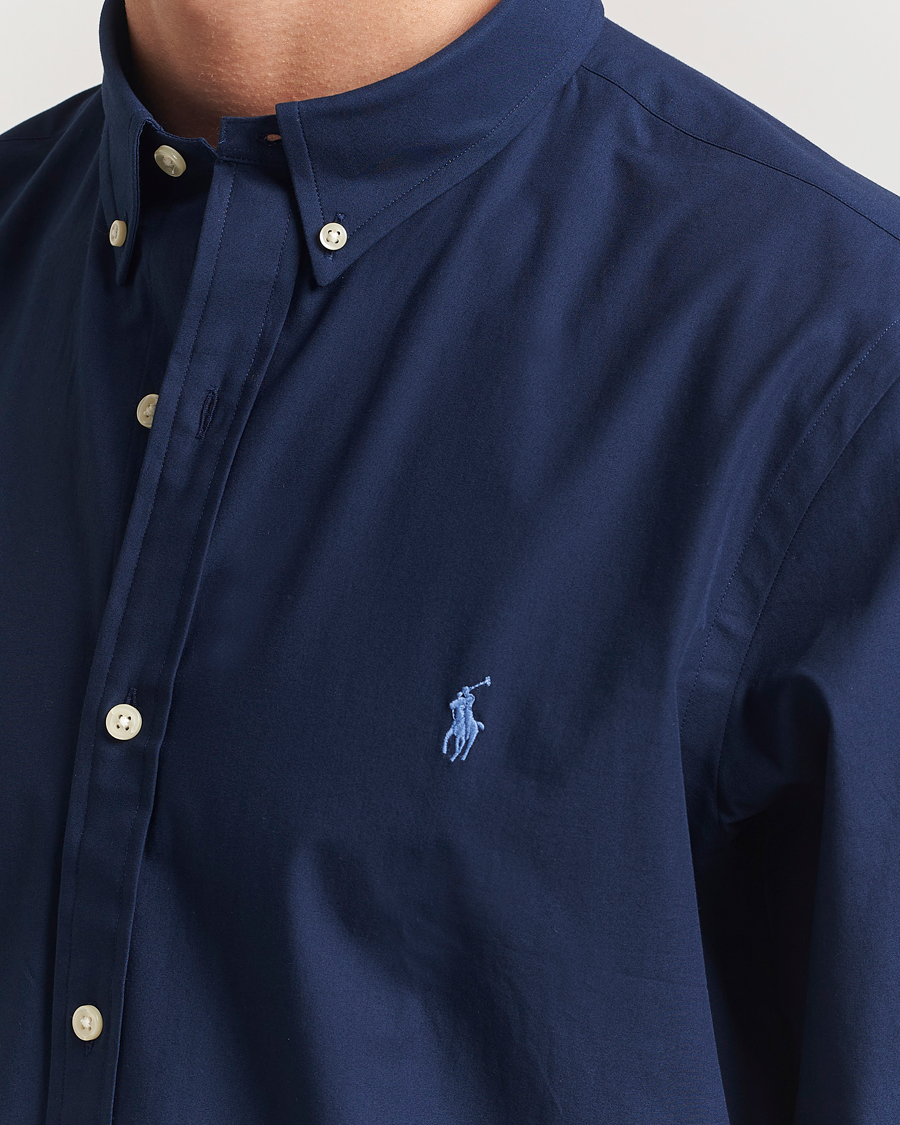 Homme | Chemises | Polo Ralph Lauren | Slim Fit Poplin Shirt Newport Navy